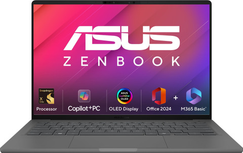 ASUS Zenbook A14 OLED (2025), MSO 2024 + M365 Basic, Metal Body