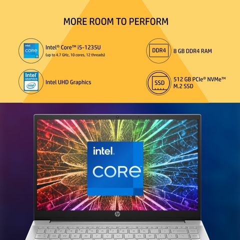 HP Pavilion Intel Core i5 12th Gen 1235U