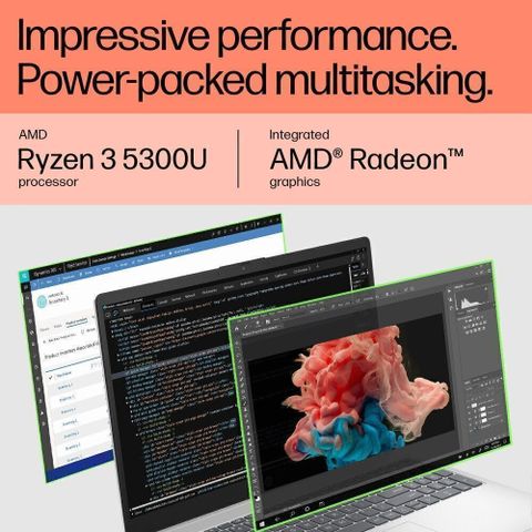 HP Laptop AMD Ryzen 3 Quad Core 5300U - (8 GB/512 GB SSD/Windows