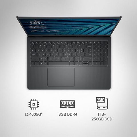 DELL Vostro Intel Core i3 10th Gen 1005G1 - (8 GB/1 TB HDD/256 GB