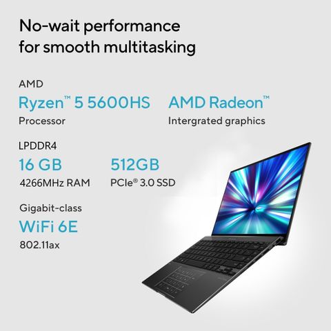ASUS Zenbook 14X OLED AMD Ryzen 5 Hexa Core 5600HS - (16 GB/512 GB