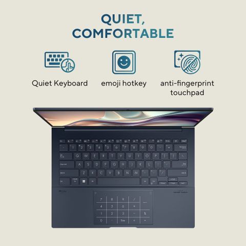 ASUS Zenbook 14 OLED AI PC Intel Core Ultra 7 155H - (16 GB/1 TB