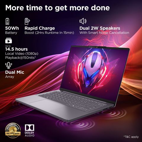 Lenovo IdeaPad Slim 3 Backlit Keyboard with MSO'2024 Intel Core i5