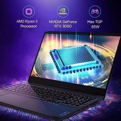 Lenovo IdeaPad Gaming 3 AMD Ryzen 5 Hexa Core 5600H - (16 GB/512