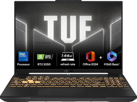 ASUS TUF Gaming F16 (2025) with MSO 2024+M365 Basic (i5 14th Gen