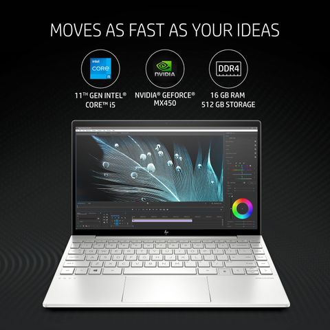 HP Envy 13 Intel Core i5 11th Gen 1135G7 - (16 GB/512 GB SSD