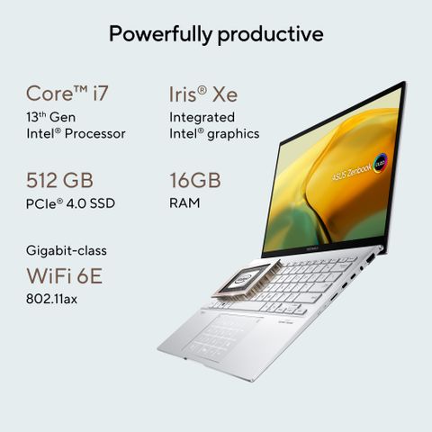 ASUS Zenbook 14 OLED Intel EVO P-Series Intel Core i7 13th Gen