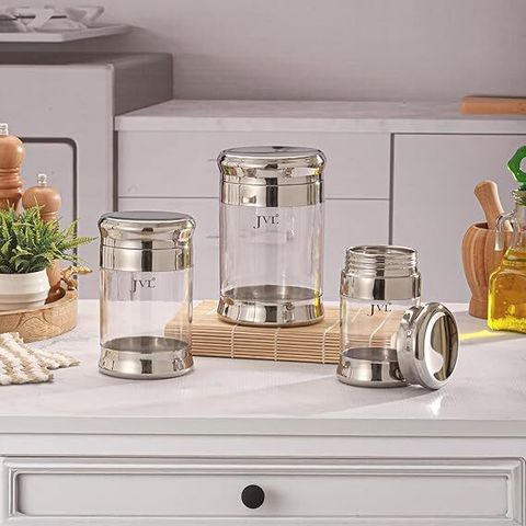 JVL Stainless Steel Stainless Steel Grocery Container - 125 ml