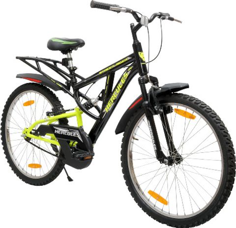 HERCULES STREET RIDER ZX IBC |Dual SUSPENSION|Power Brakes|Wheel
