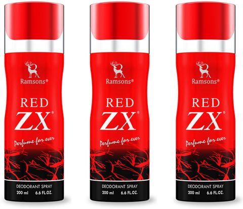 RAMSONS Red ZX Deodorant Spray - For Men & Women - Price in India