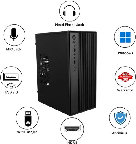 TECNICO Core i7-3770 3.4 GHz, 16GB DDR3 RAM, 512GB SSD, GT 730 4GB