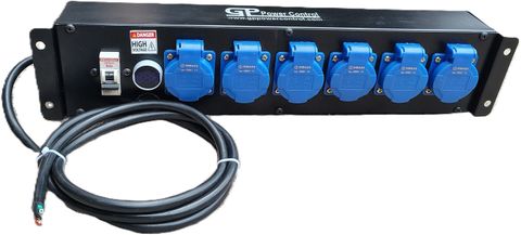 GpPowerControl GP Power Control Heavy Duty 6 Way 16AMP Industrial