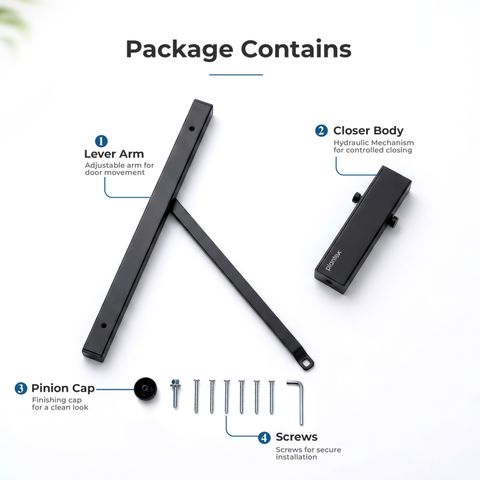Plantex Surface Mounted Door Closer Price in India - Buy Plantex