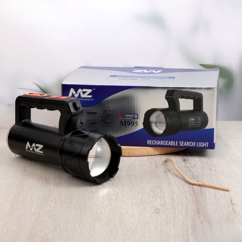 MZ M995 (RECHARGEABLE LED SEARCHLIGHT)Multifunctional Zoomable 5