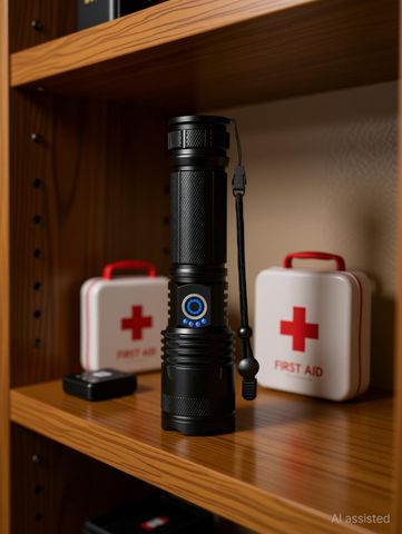 Aubade M983 Metal Led Light Long Range 1000 Meter|1 Km High Power
