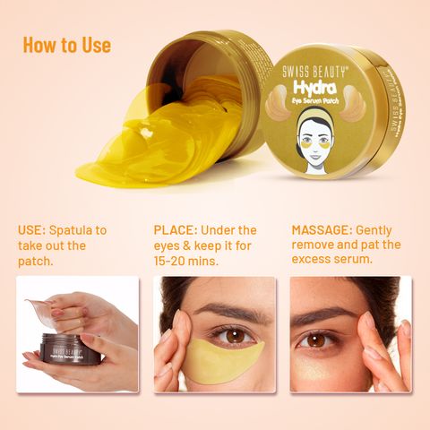 SWISS BEAUTY Hydra Eye Serum Patch for Nourishment | Anti-wrinkle