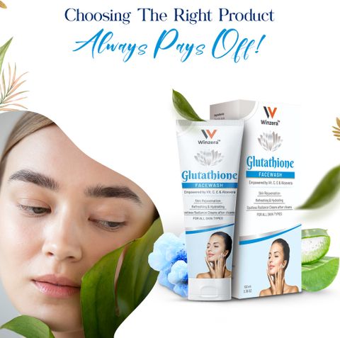 winzera glutathione face wash | for skin brightning | remove dark spots - Price in India, Buy Winzera Glutathione | for skin brightning Size:250 Grams افضل كريم بالجلوتاثيون Page 1 - Reviews