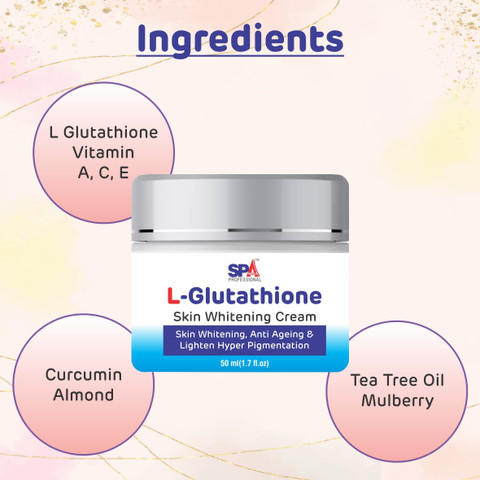 glutathione skin whitening cream india SPA Professionals L- Face for Whitening, Brightening & Anti Ageing Price in Riding the Wave in 輔酵素Q10 CHOOSE OPTION:One Bottle - (30 capsules)