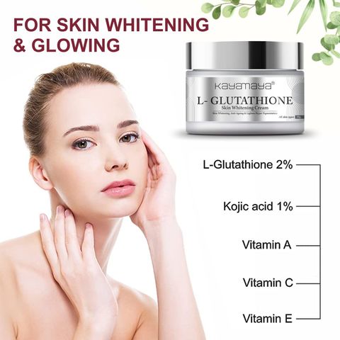 Kayamaya L- Glutathione Face Cream for Skin Whitening, Brightening & Anti Ageing Price in India
