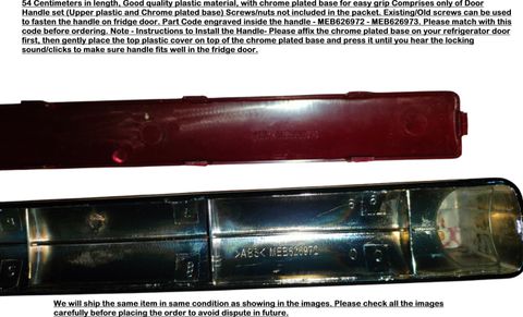 Payflip Fridge Door Handle (MEB 626972 + 626973) Compatible For LG