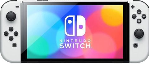 NINTENDO Switch OLED Console with White Joy Con 64 GB Price in