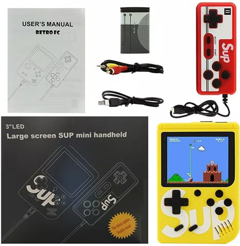 Qaz Sup 400 in 1 Video Game for TV Handheld Console with Remote