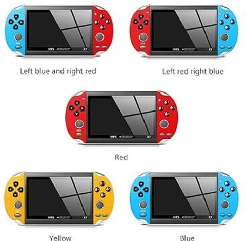 NextTech X7 PSP Game Console:Unlock The Power of 1000+ Games and