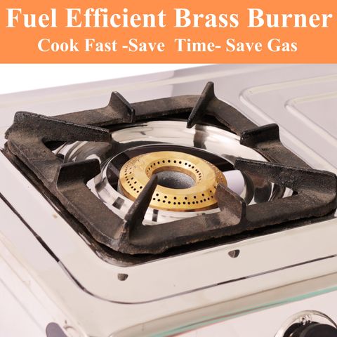 NICKY TASHA 2 Burner Stainless Steel LPG Manual 2 Year Warrenty