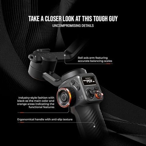 hohem iSteady M6 Kit Smartphone 3 Axis Gimbal for Mobile Price in