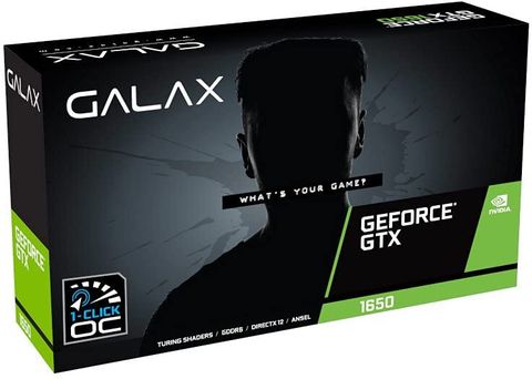 GALAX GTX1650 EX-1 CLICK OC GDDR6 4 GB NVIDIA Chipset 128 bit 1680