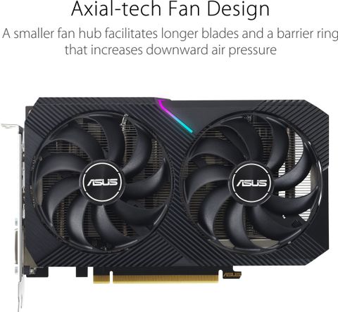 ASUS Dual NVIDIA GeForce RTX3050-8G-V2 Gaming Graphics card GDDR6