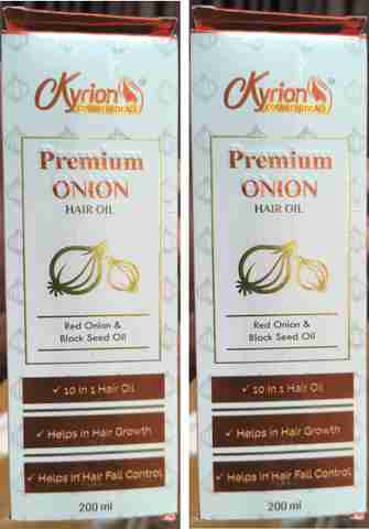 Skingloom KYRION PREMIUM ONION HAIR OIL 200ML Hair Oil (400 ml) - Image 3
