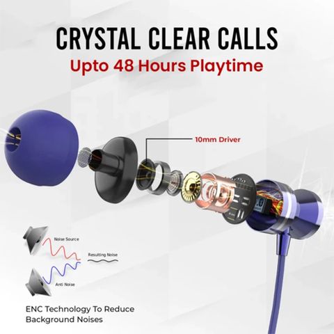 ZXTMUZK ZX-01 Fox - 48 Hour Playtime Bluetooth Headphone Neckband