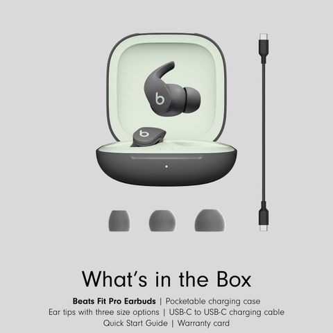 Beats fit pro ワイヤレスイヤホン グレー Beats Fit Pro with Active Noise Cancellation Bluetooth Price in