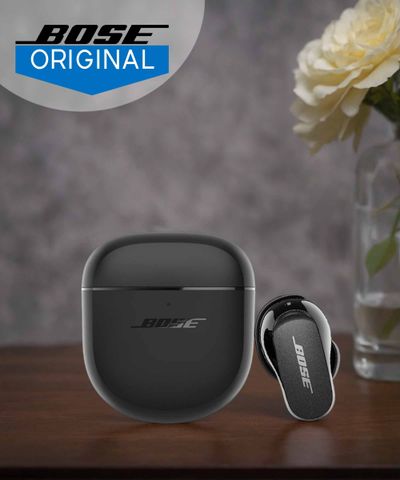 Bose QuietComfort II, Wireless,in-Ear Headphones with Personalized