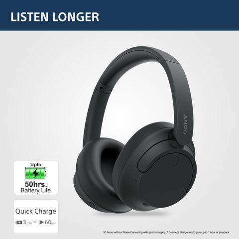 SONY WH-CH720N, Wireless Over-Ear Active Noise Cancellation