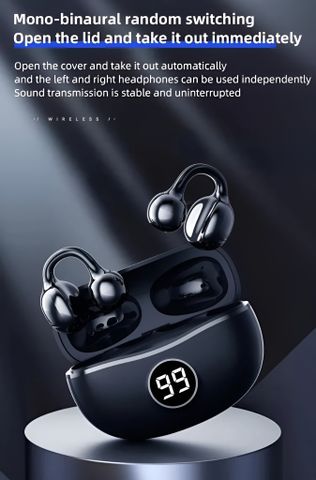COREGENIX S88 Magnetic Clip Bluetooth TWS Earbuds with ENC, 13mm
