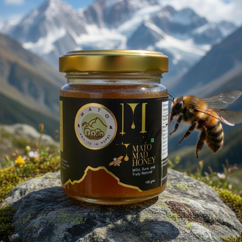 その他 加工食品 LUXURY MAD HONEY 220g Mato Wild Mad Honey | Premium Himalayan Honey | Natural