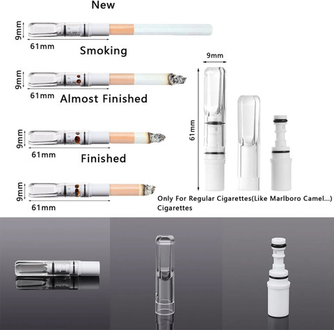 cigarette holder filter tip tips reusable Tar Stopper Disposable Cigarette Filters Tips Cigarette Holder Tips
