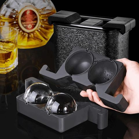 KARP Crystal Clear Ice Ball Maker-2.5 Inch Large Round Clear Ice