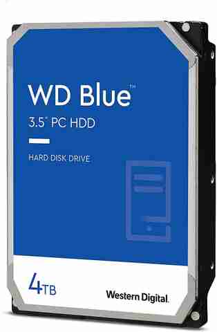 WD Blue SATA 4 TB Desktop Blue SATA Internal Hard Disk Drive (HDD