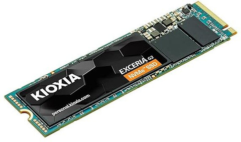 kioxia EXCERIA G2 NVMe SSD M.2 2280 PCIe GEN 3x4 500 GB All in One