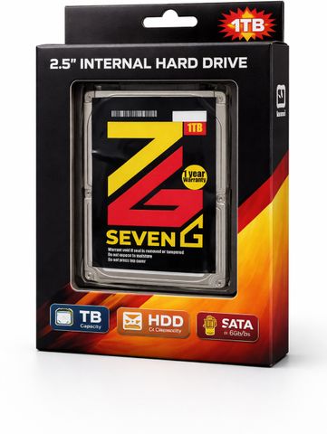 Seven G SATA 2.5 1 TB All in One PC's, Desktop, Laptop