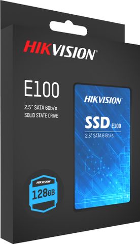 HIKVISION E100 128 GB Desktop, Laptop Black SATA Internal Solid