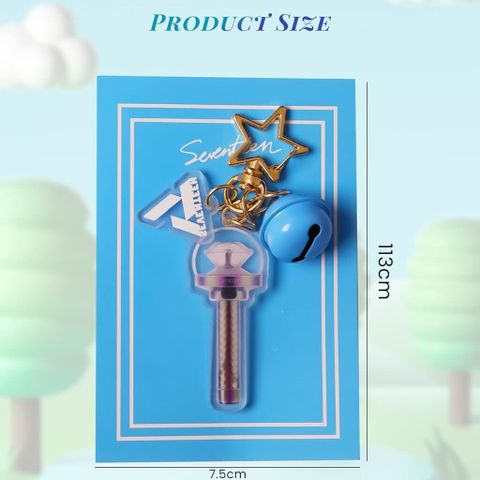 sannidhi Seventeen Star Keychain K-Pop Seventeen Merchandise