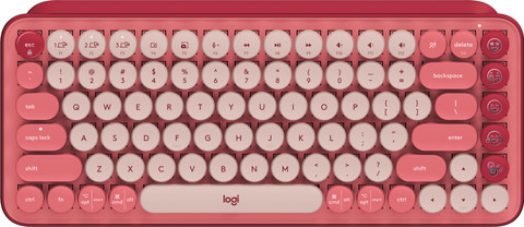 Logitech POP Keys Mechanical Bluetooth Standard Laptop Keyboard