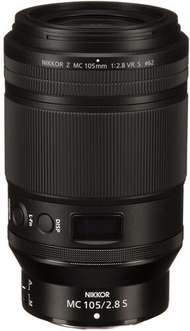 NIKON NIKKOR Z MC 105MM F/2.8 VR S Macro Zoom Lens - NIKON