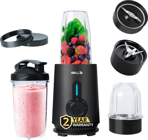 iBELL NUTRIMAX300X Nutri Blender, 24000 RPM, 100% Copper Motor, 3