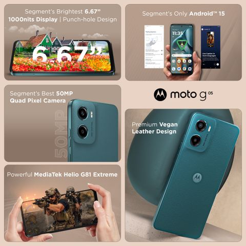 MOTOROLA g05 (64 GB Storage, 4 GB RAM) Online at Best Price On