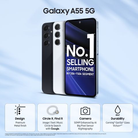 Samsung Galaxy A55 5G (128 GB Storage, 8 GB RAM) Online at Best